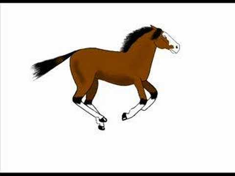 Horse Animated - YouTube