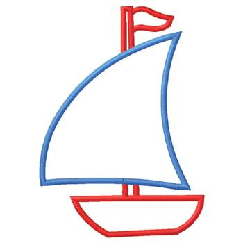 Boat Outline | Free Download Clip Art | Free Clip Art | on Clipart ...