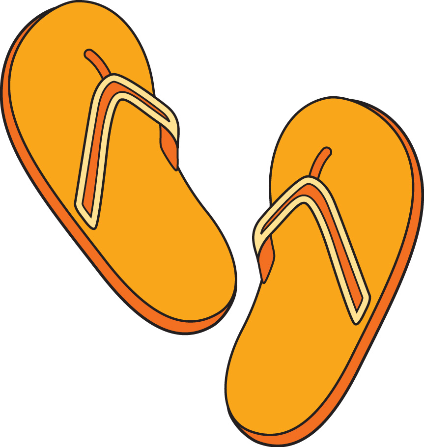 Yellow things clipart for kids