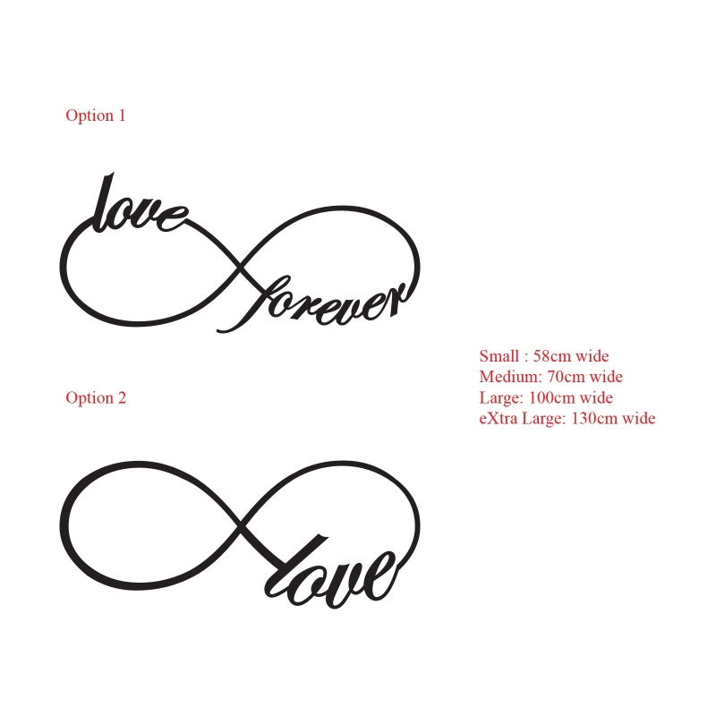 S Infinity Sign Love Birds - Likegrass.com