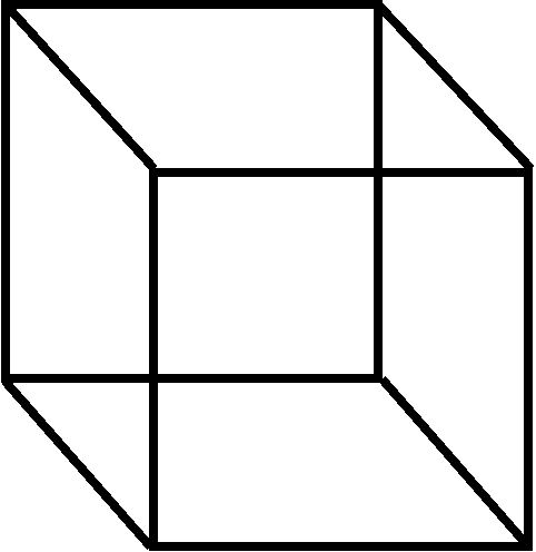 Rectangular prism clipart black and white
