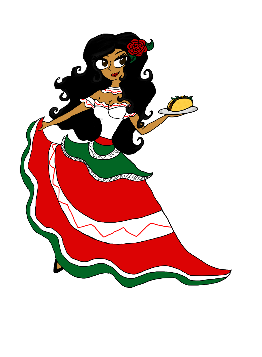 Taco Girl by PieLady4 on DeviantArt