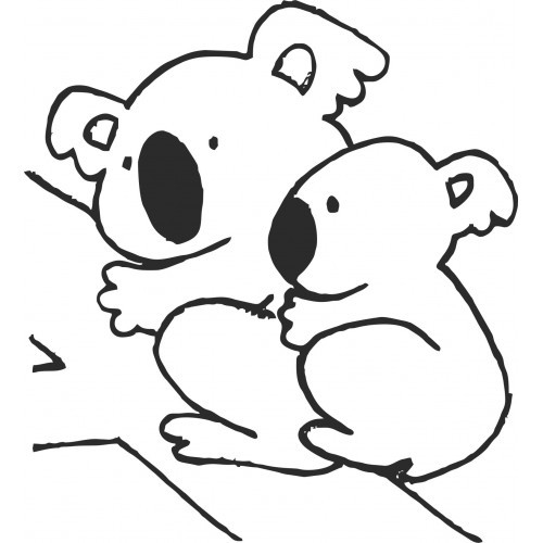Koala Outline - Asthenic.net