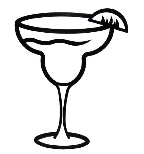 Clipart margarita glass