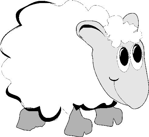 Clip Art - Clip art sheep 225338