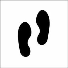 foot stencil