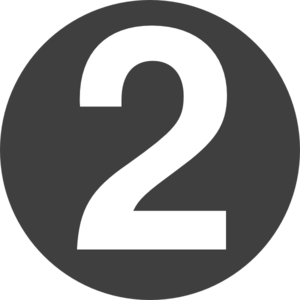 Number 2 Design clip art - vector clip art online, royalty free ...