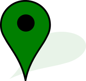 Pushpin Google Green clip art - vector clip art online, royalty ...