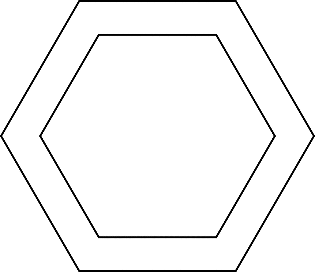 And Hexagon Shape