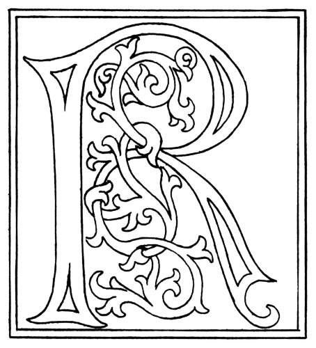 letter R