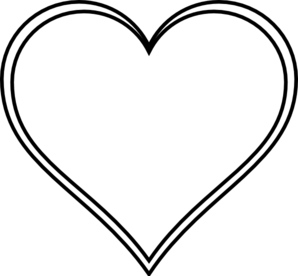 Clip Art Heart Outline - Free Clipart Images