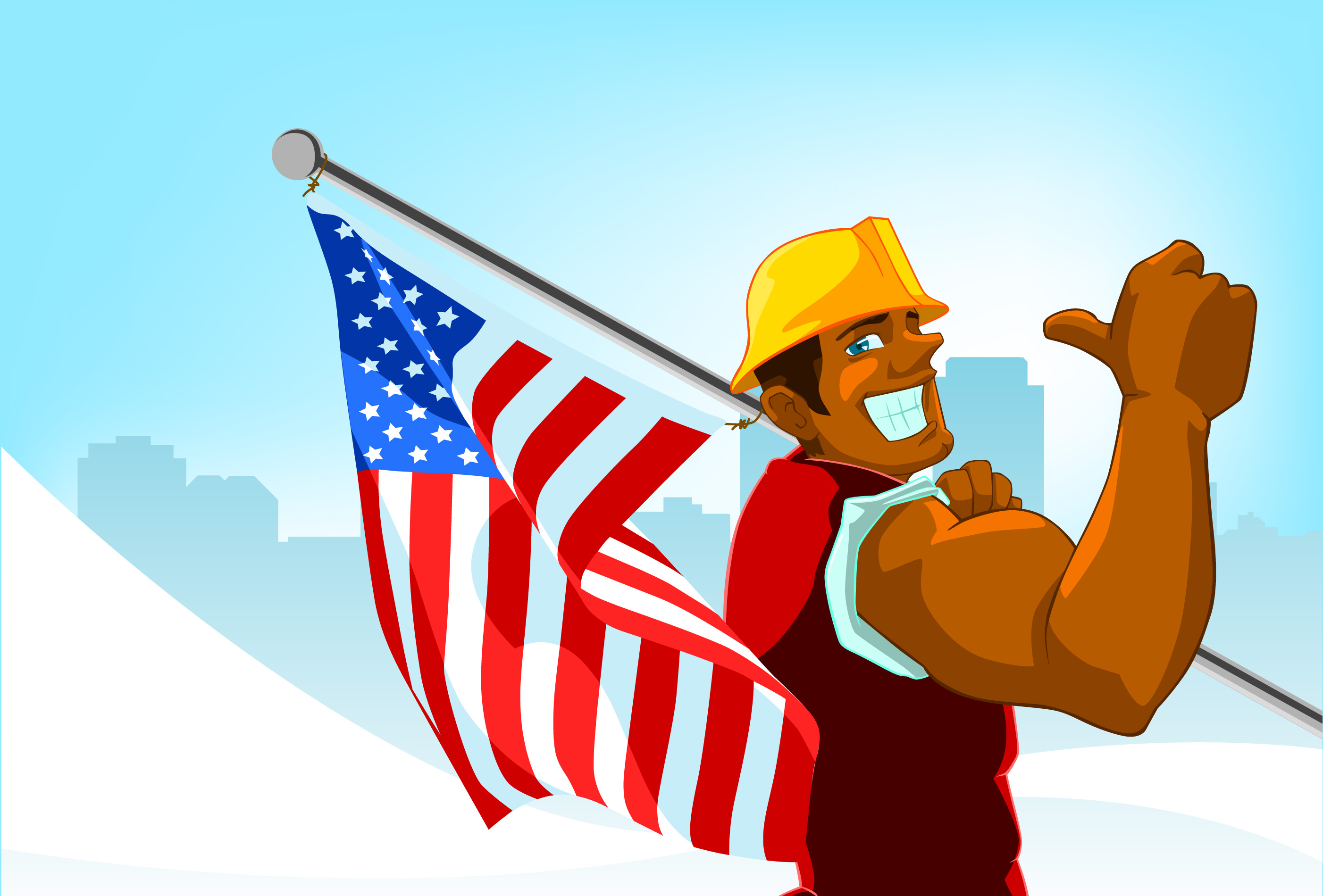 Labor Day Clip Art - Tumundografico