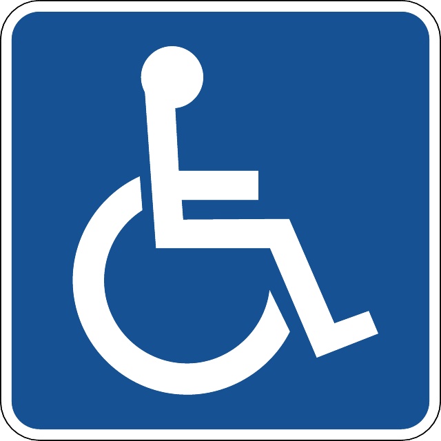 DISABLED VECTOR SIGN - Download at Vectorportal