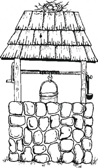 wells+of Colouring Pages