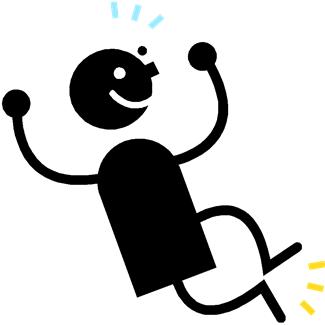 Happy Stick Figure