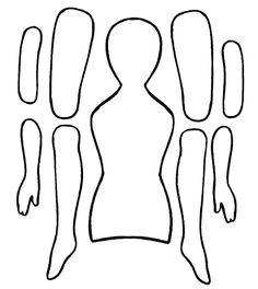 Paper Doll Template | Paper Dolls, Vintage Paper Dolls a…
