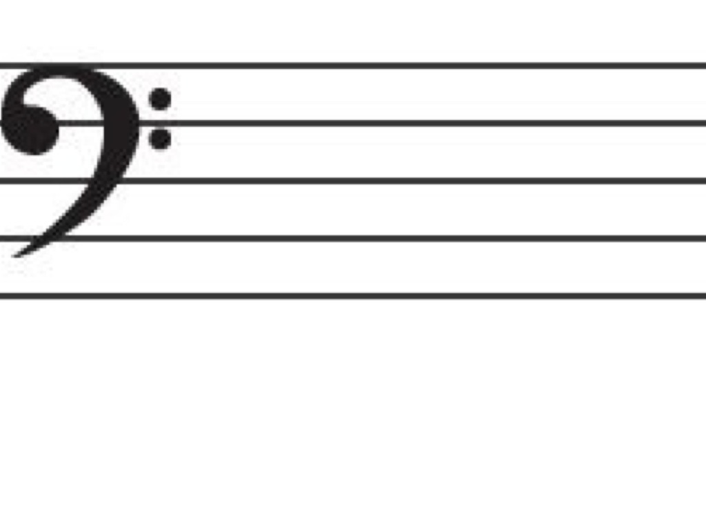 Bass Clef Staff Art Images & Pictures - Becuo