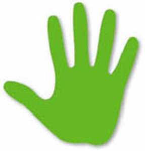 Green Hand Print - ClipArt Best