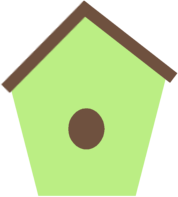 Cute Birdhouse Clipart - Free Clipart Images