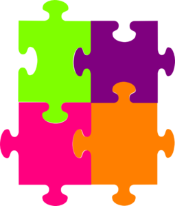 Pieces Puzzle Vector - ClipArt Best