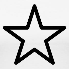Black Outline Star - ClipArt Best