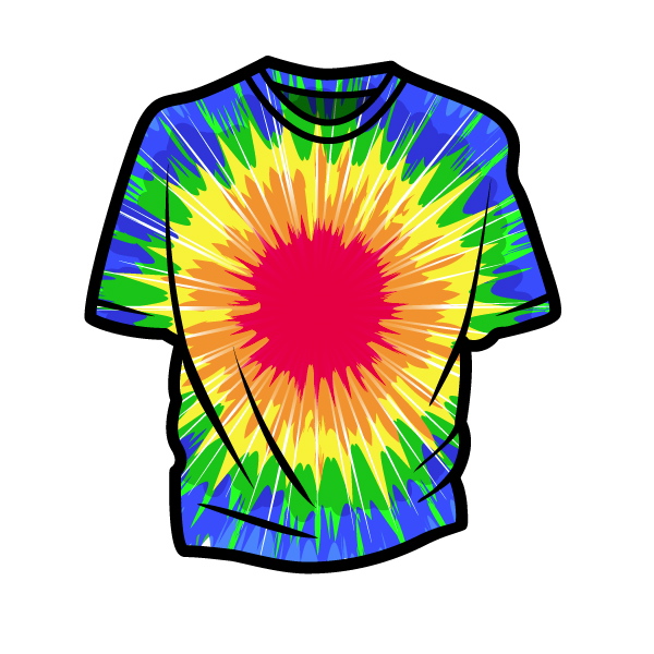 Tie Dye Clip Art Free