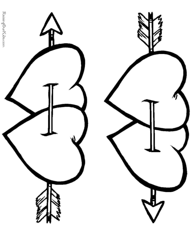 Coloring Hearts Pages - AZ Coloring Pages
