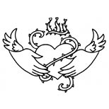77 Irish Tattoos | Shamrock, Clover, Cross, Claddagh Tattoo Designs