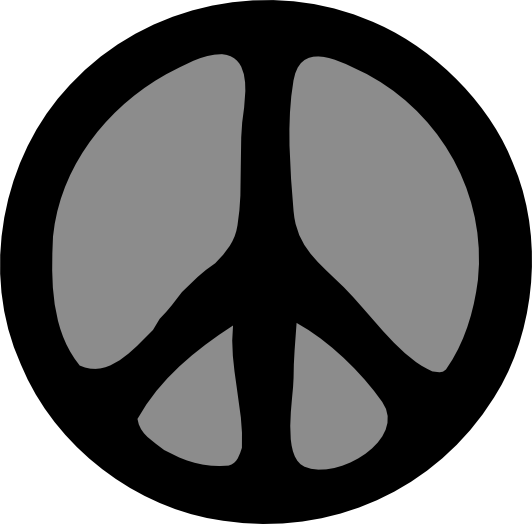 Gray 55 Peace Symbol 6 SVG Scalable Vector Graphics peacesymbol ...