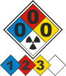 NFPA Diamonds, NFPA Labels, NFPA 704 Signs