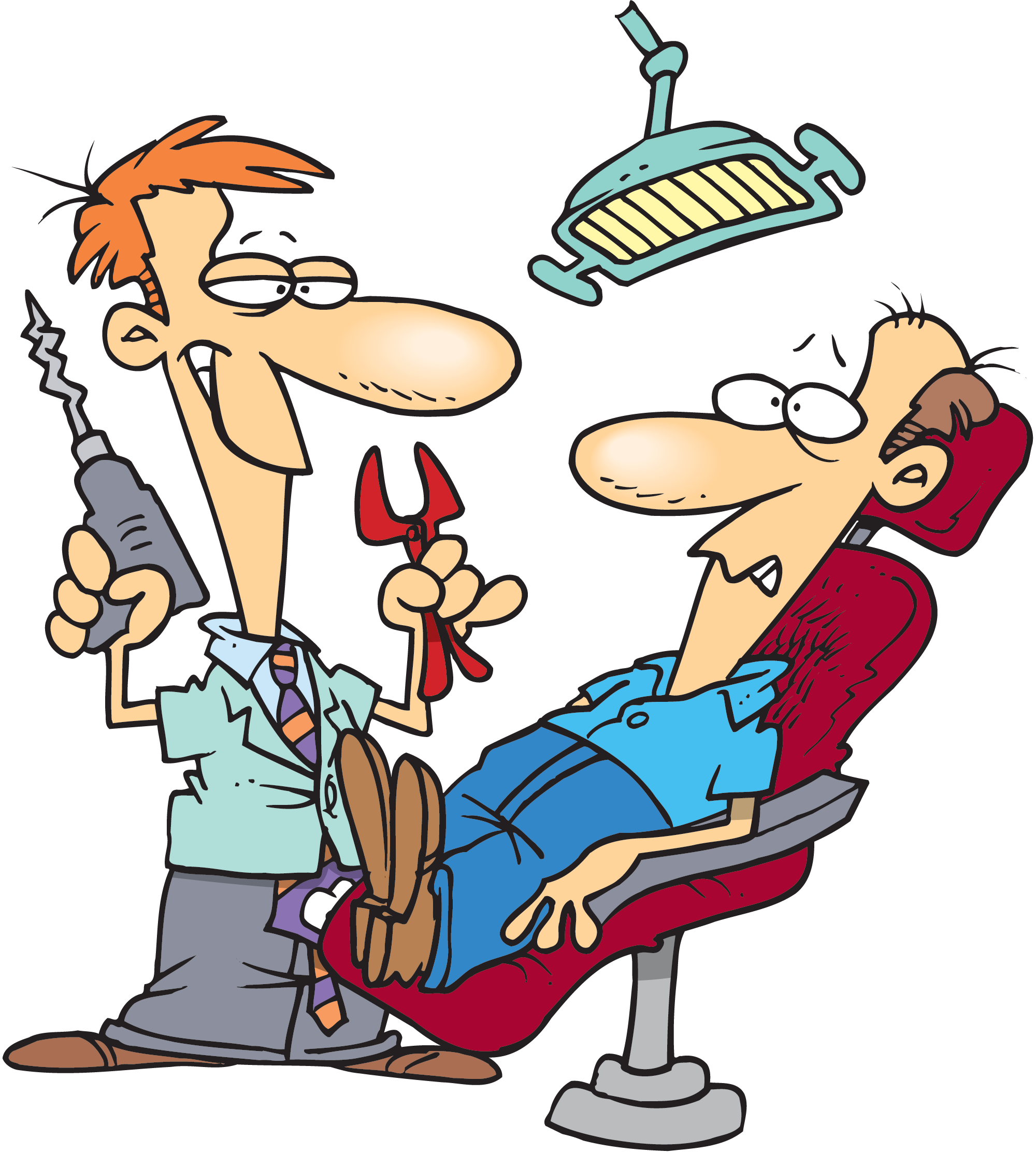 There are no atheists in a foxhole or at the dentist…