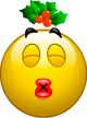kissing-under-the-mistletoe- ...