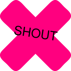 Shout clip art - vector clip art online, royalty free & public domain