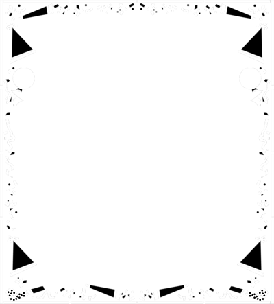 Free Stock Photos | Illustration Of A Blank Party Frame Border ...