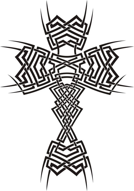 Tattoo Drawings of Crosses [