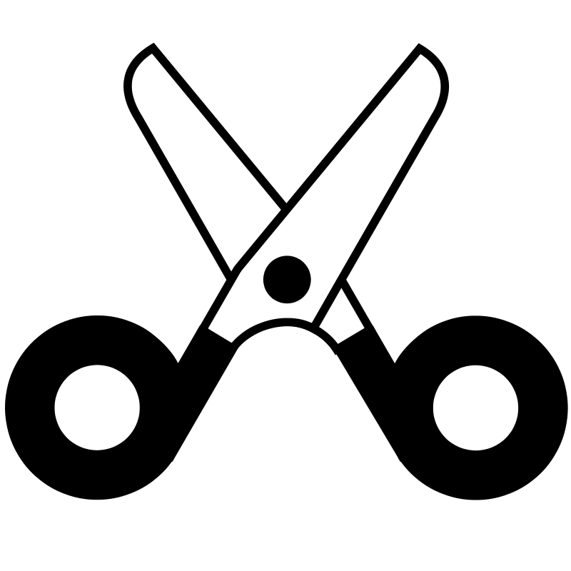 Scissor clip art free