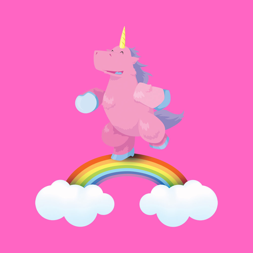 Punk Fluffy Unicorns Dancing On Rainbows | Songs To Wear Pants To