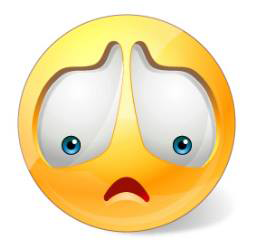 Sad Smiley Face - Facebook Symbols and Chat Emoticons