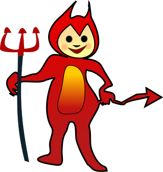 Free cute devil clipart