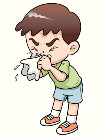 Sneezing Clip Art Clip Art, Vector Images & Illustrations