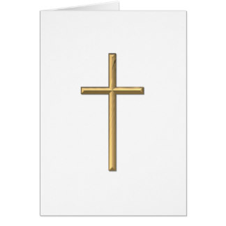Empty Cross Greeting Cards | Zazzle