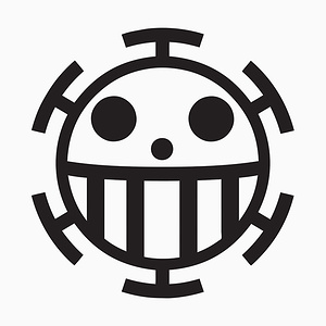 Heart Pirates Jolly Roger by Crocktees - Daily Tee Deals