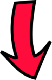 Arrow down clipart