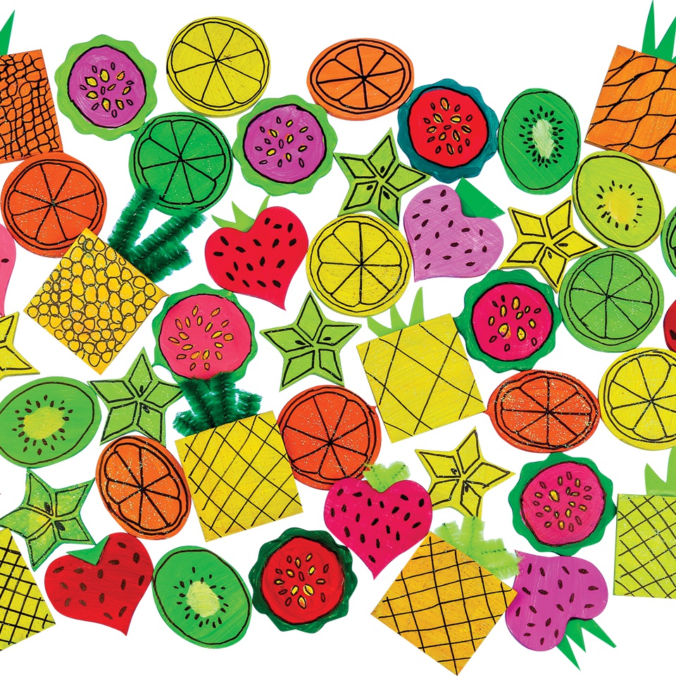 Mini Fruit Shapes - CleverPatch