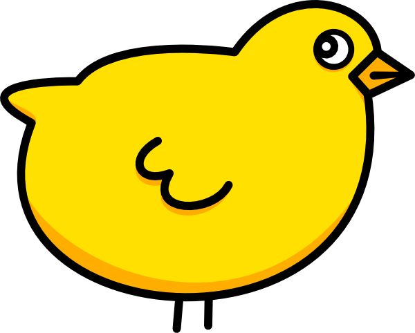 Cartoon Chick Clip Art - vector clip art online ...