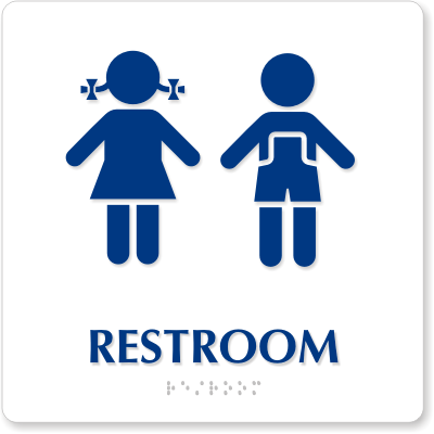 Bathroom Sign Clipart