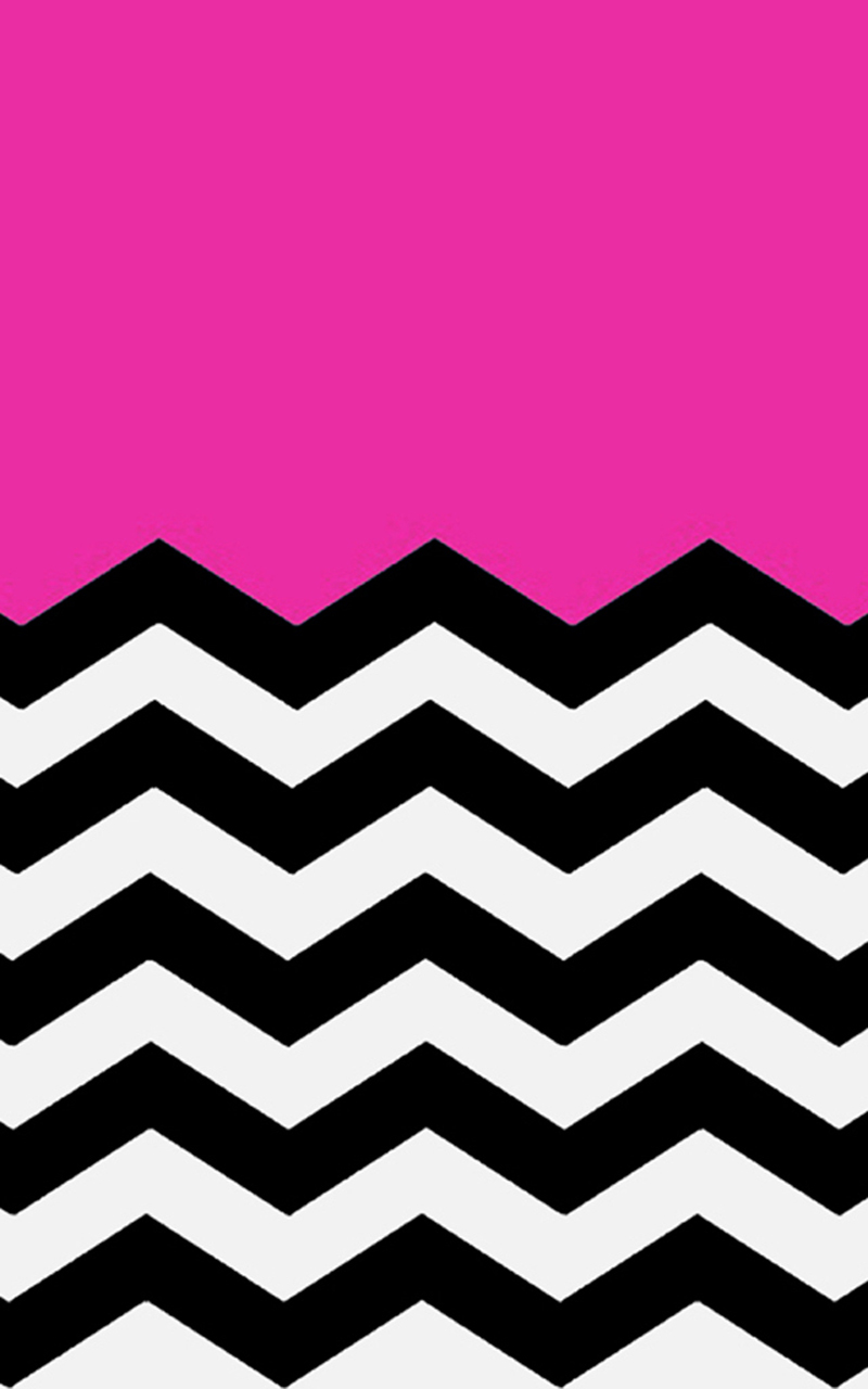 Hot Pink Chevron Skin for Apple iPad Air