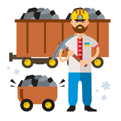 Coal Mine Clip Art, Vector Images & Illustrations