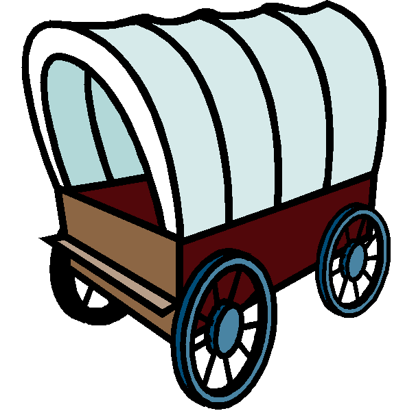 Pioneer Wagon Clipart