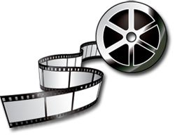 Movie reel cinema film film roll media movie multimedia play reel ...